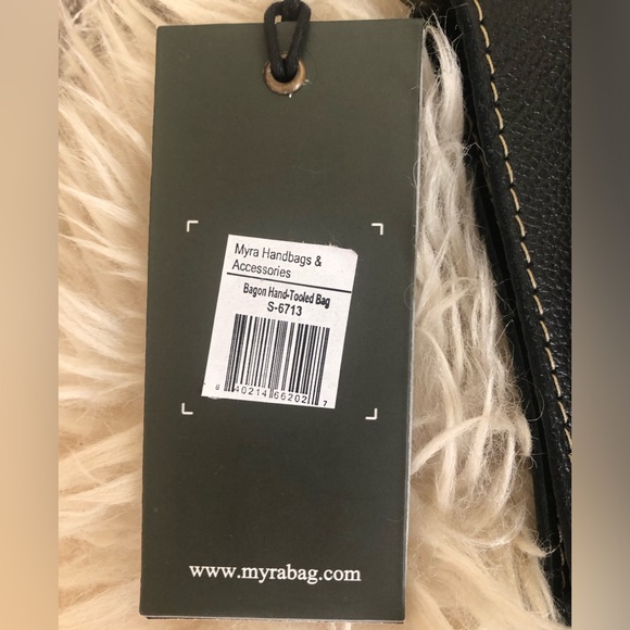 Myra Bag hand-tooled leather bag - Picture 3 of 12